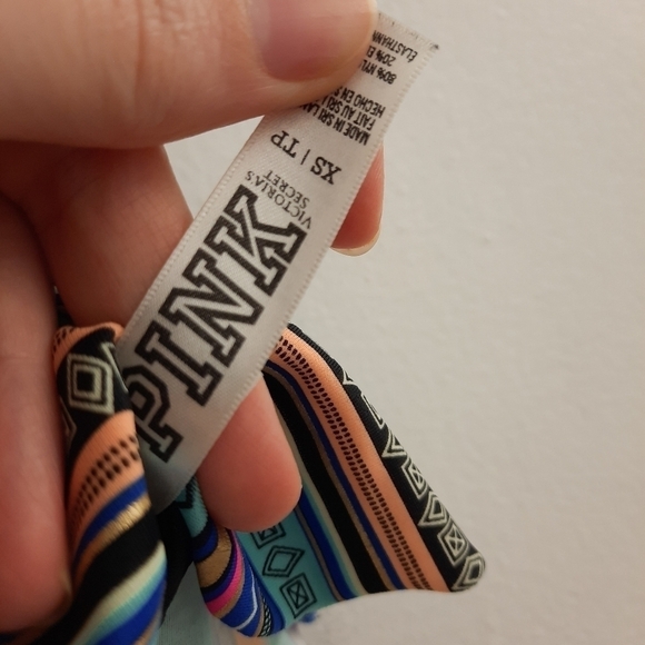 Victoria's Secret PINK Egyptian Style Bikini Top XS - Picture 3 of 3